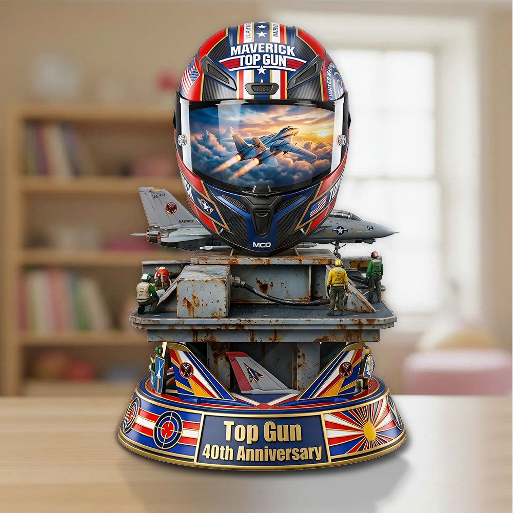 Top Gun 40th Anniversary Custom Shape Acrylic Plaque – TMTHU6292