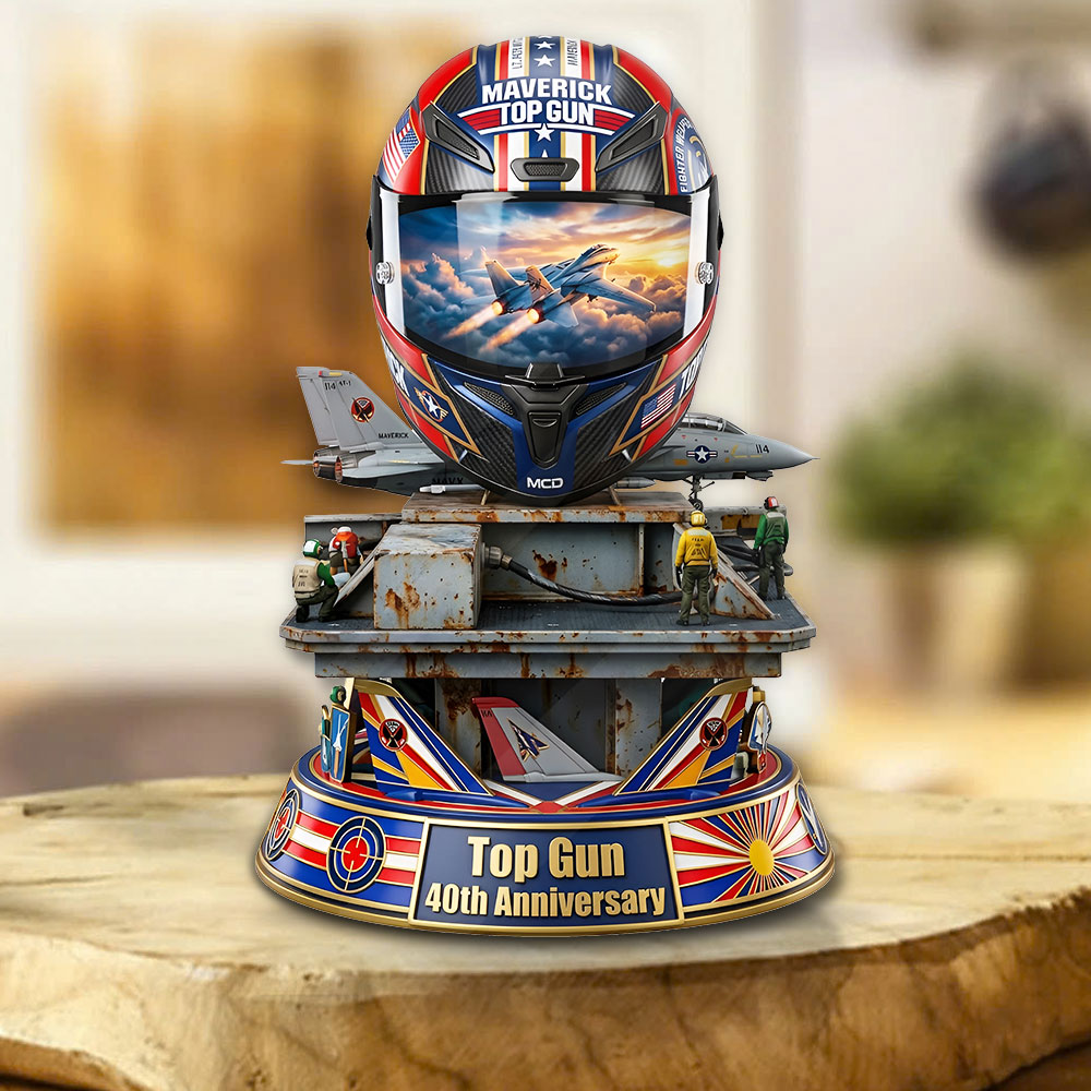 Top Gun 40th Anniversary Custom Shape Acrylic Plaque – TMTHU6292