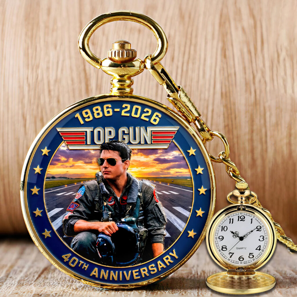 Top Gun 40th Anniversary Pocket Watch - HOATT17785