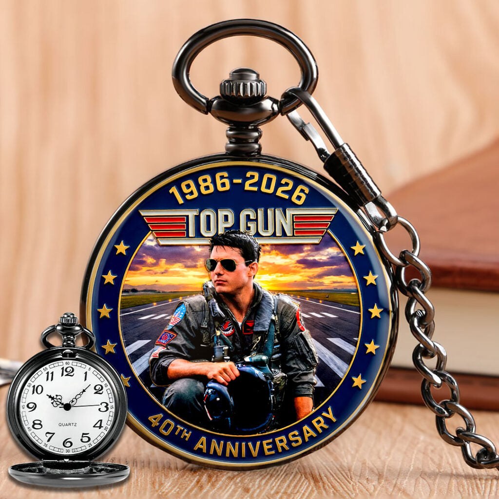 Top Gun 40th Anniversary Pocket Watch - HOATT17785