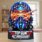 Top Gun 40th Anniversary Custom Shape Acrylic Plaque – TMTHU4236