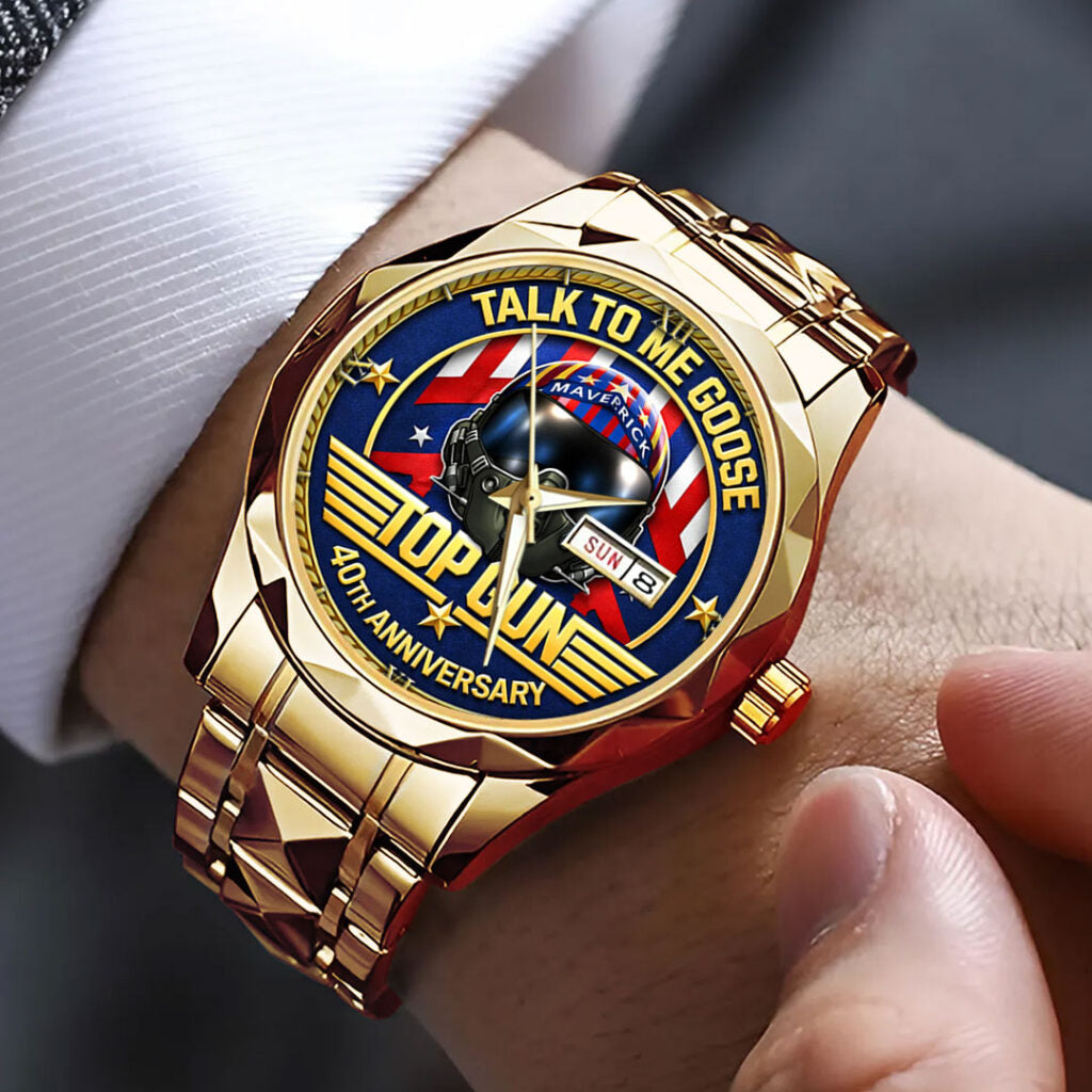 Top Gun 40th Anniversary Alloy Luxury Quartz Watch - TMTHU3140