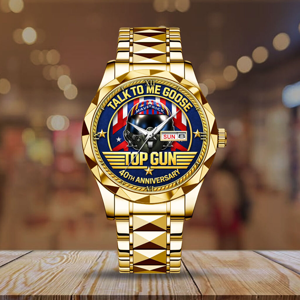 Top Gun 40th Anniversary Alloy Luxury Quartz Watch - TMTHU3140