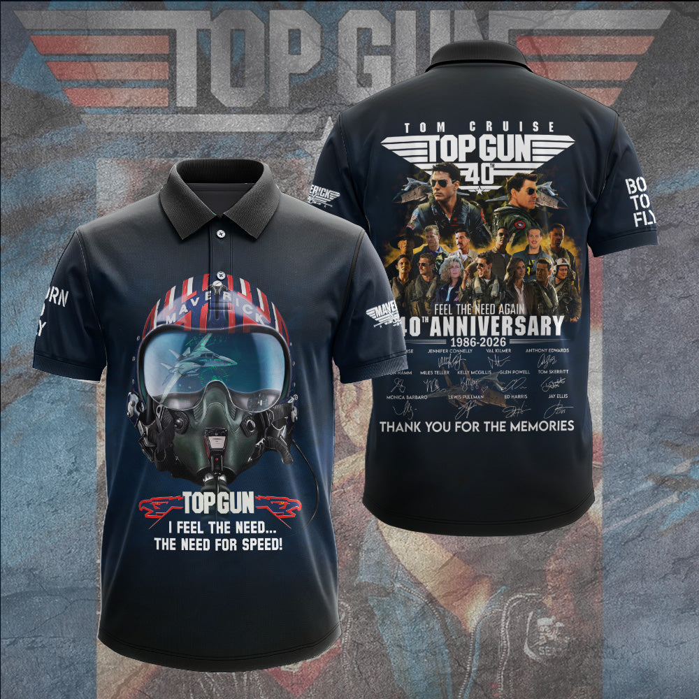 Top Gun 40th Anniversary 3D Apparel – GNE6450