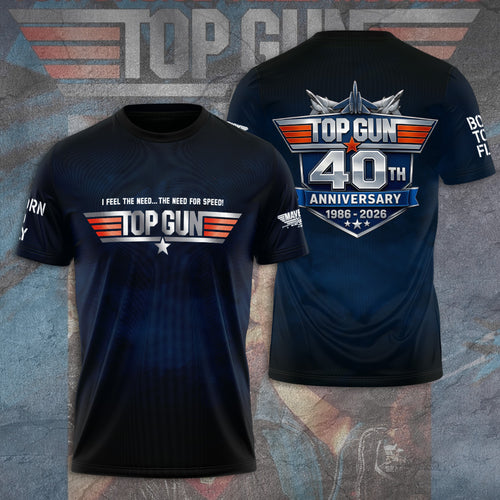 Top Gun 40th Anniversary 3D Apparel – GNE6078