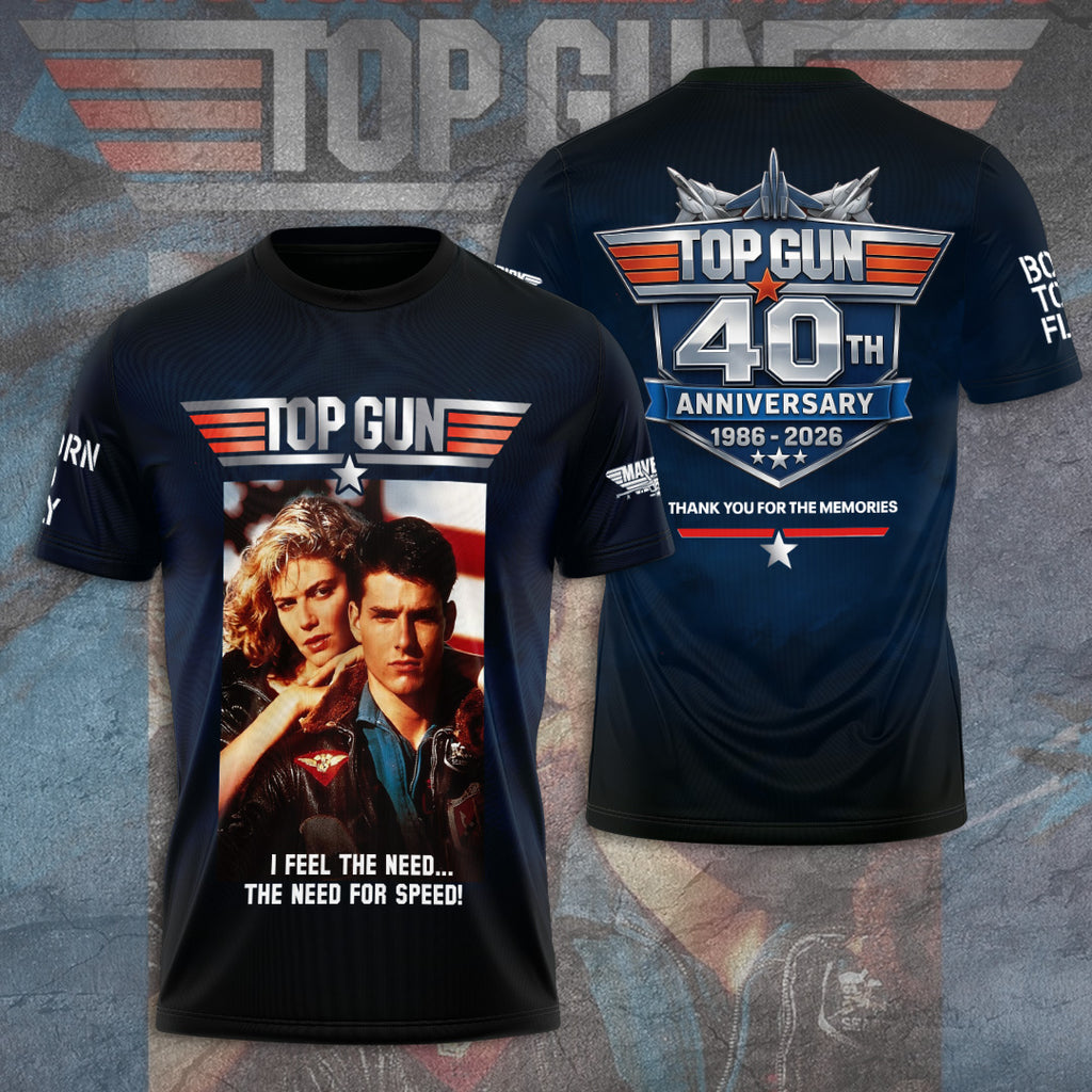 Top Gun 40th Anniversary 3D Apparel – GNE6080