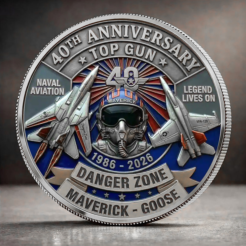 Top Gun 40th Anniversary Commemorative Coin – GNE6089