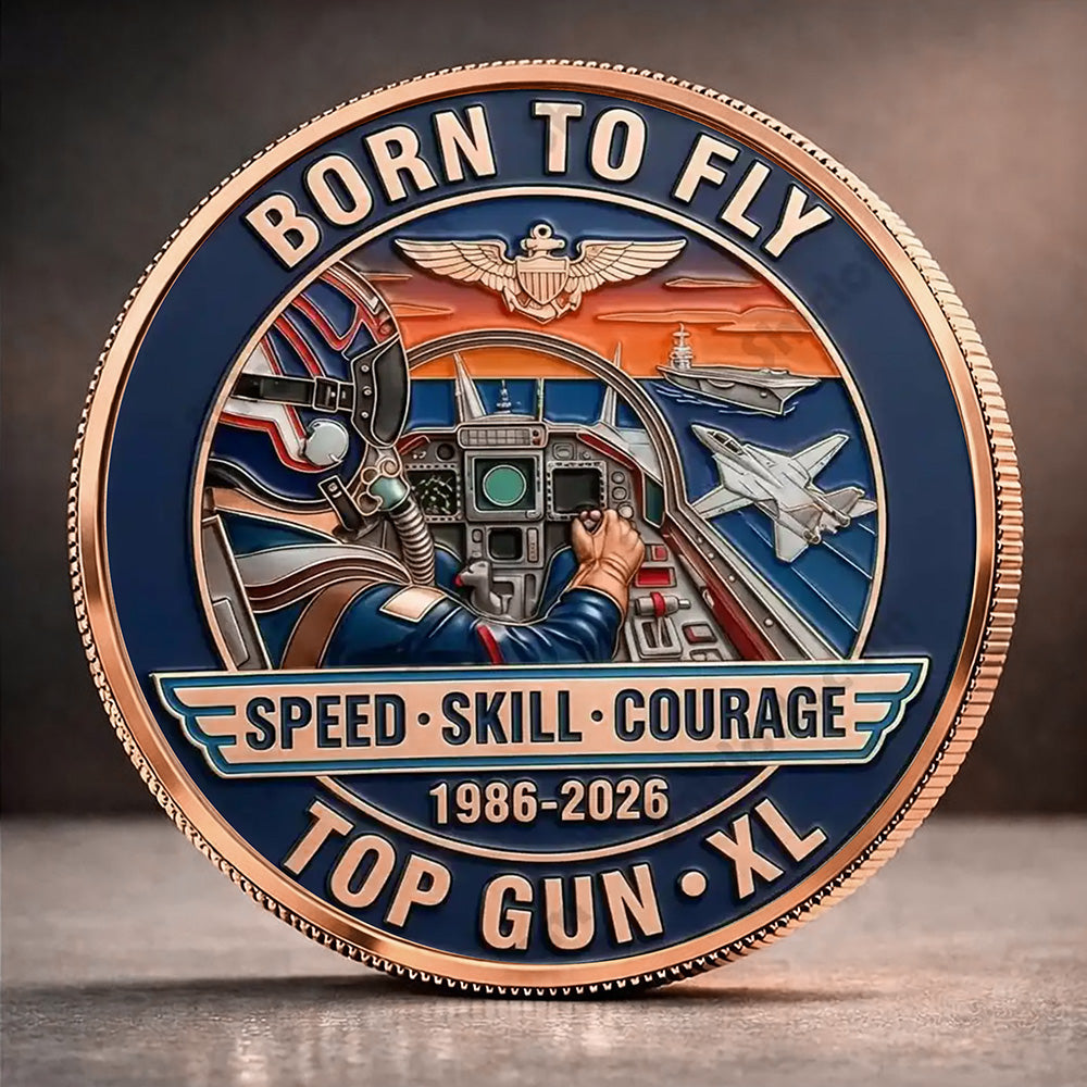 Top Gun 40th Anniversary Commemorative Coin – GNE6090