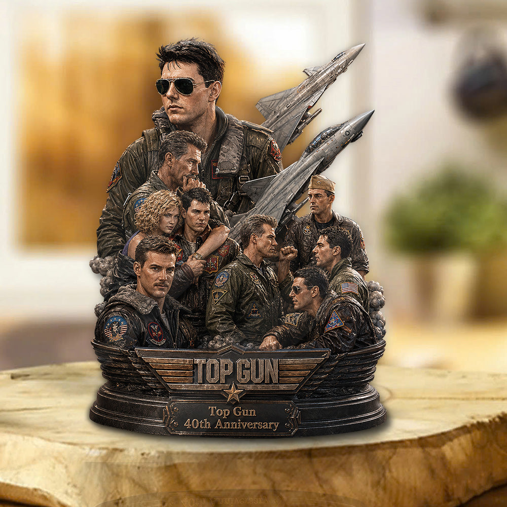 Top Gun 40th Anniversary Custom Shape Acrylic Plaque – GNE6412