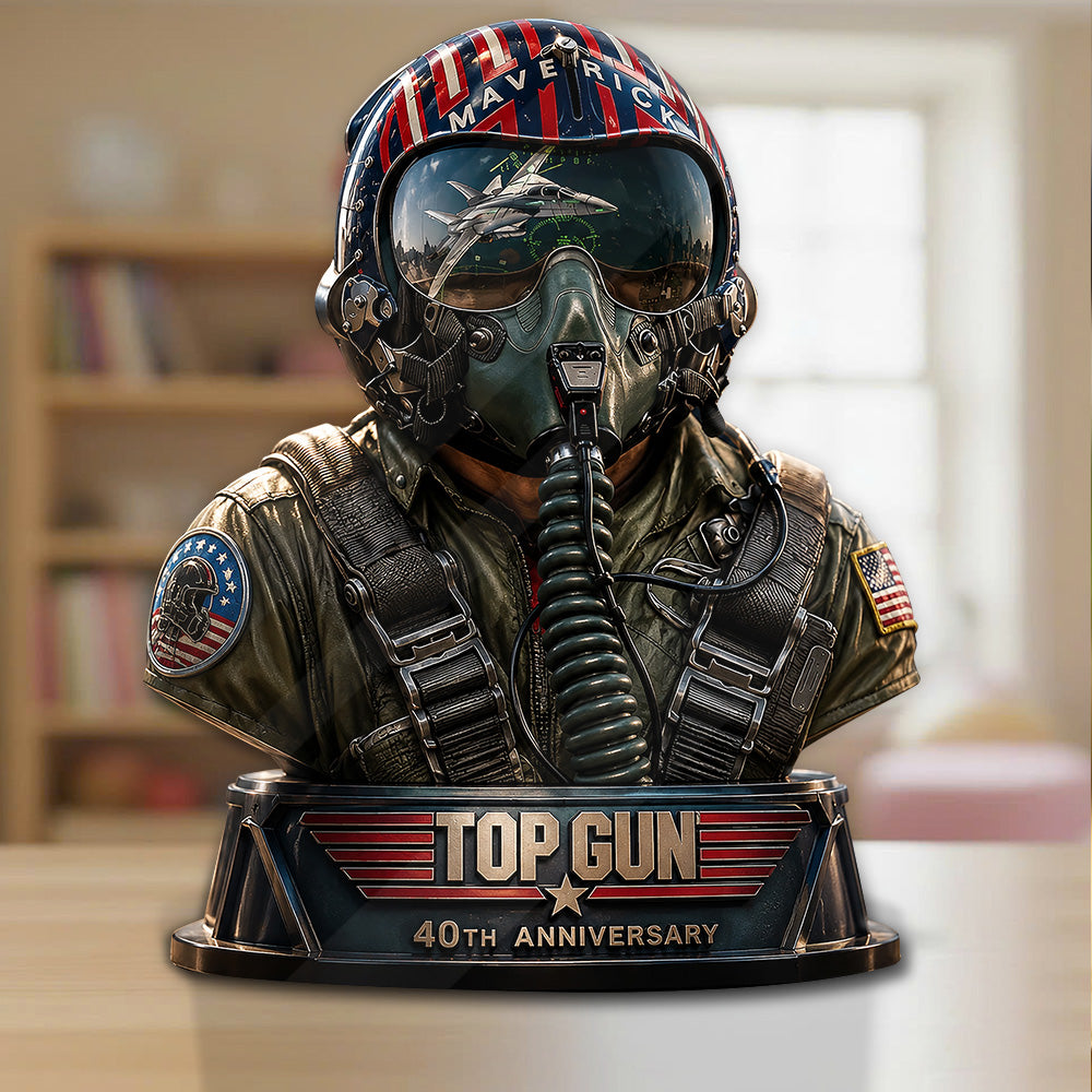 Top Gun 40th Anniversary Custom Shape Acrylic Plaque – GNE6458