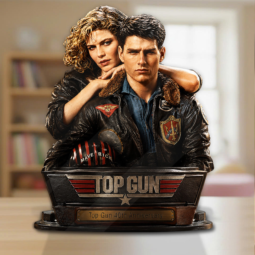 Top Gun 40th Anniversary Custom Shape Acrylic Plaque – GNE6459