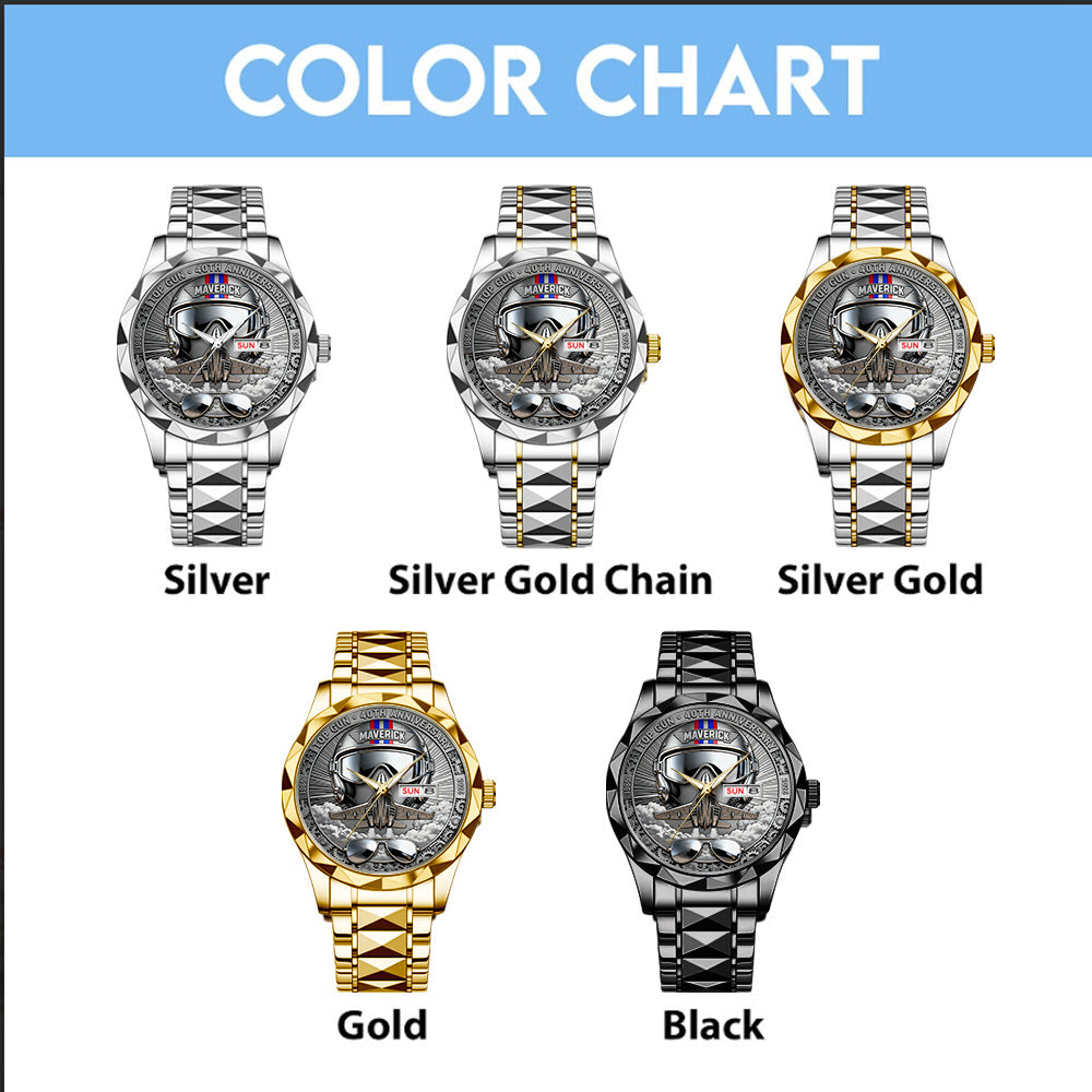 Top Gun 40th Anniversary 2026 Alloy Luxury Quartz Watch - TANTN19725