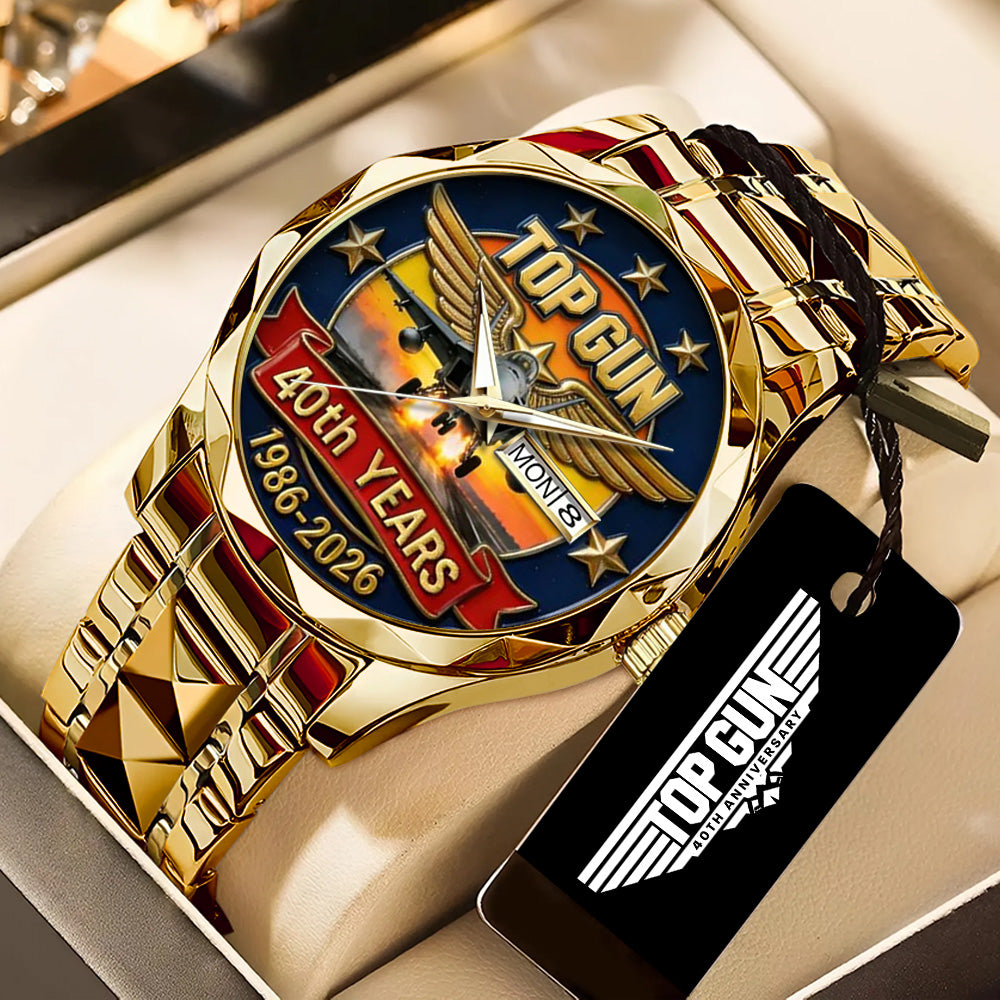 Top Gun 40th Anniversary 2026 Alloy Luxury Quartz Watch - TANTN19781