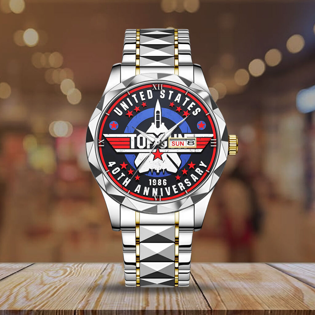 Top Gun 40th Anniversary 2026 Alloy Luxury Quartz Watch - TMTHU2658