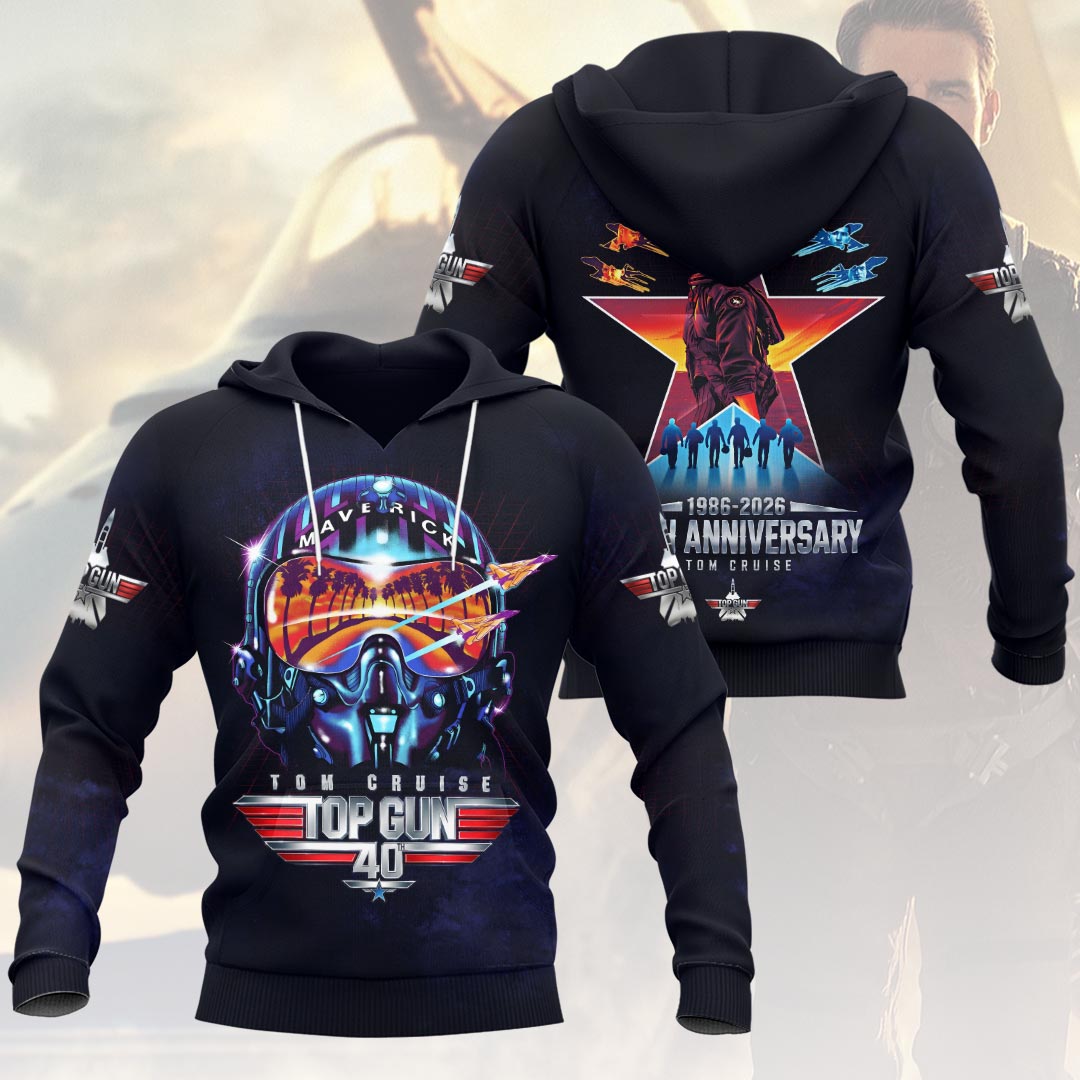 Top Gun 40th Anniversary 3D Apparel – HOATT18059