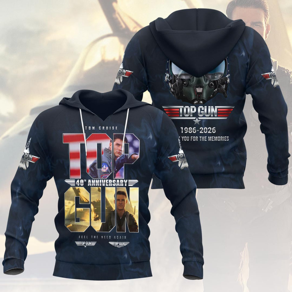 Top Gun 40th Anniversary 3D Apparel – HOATT18057