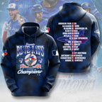Toronto Blue Jays 2025 American League Champions 3D Apparel – MAITM13624