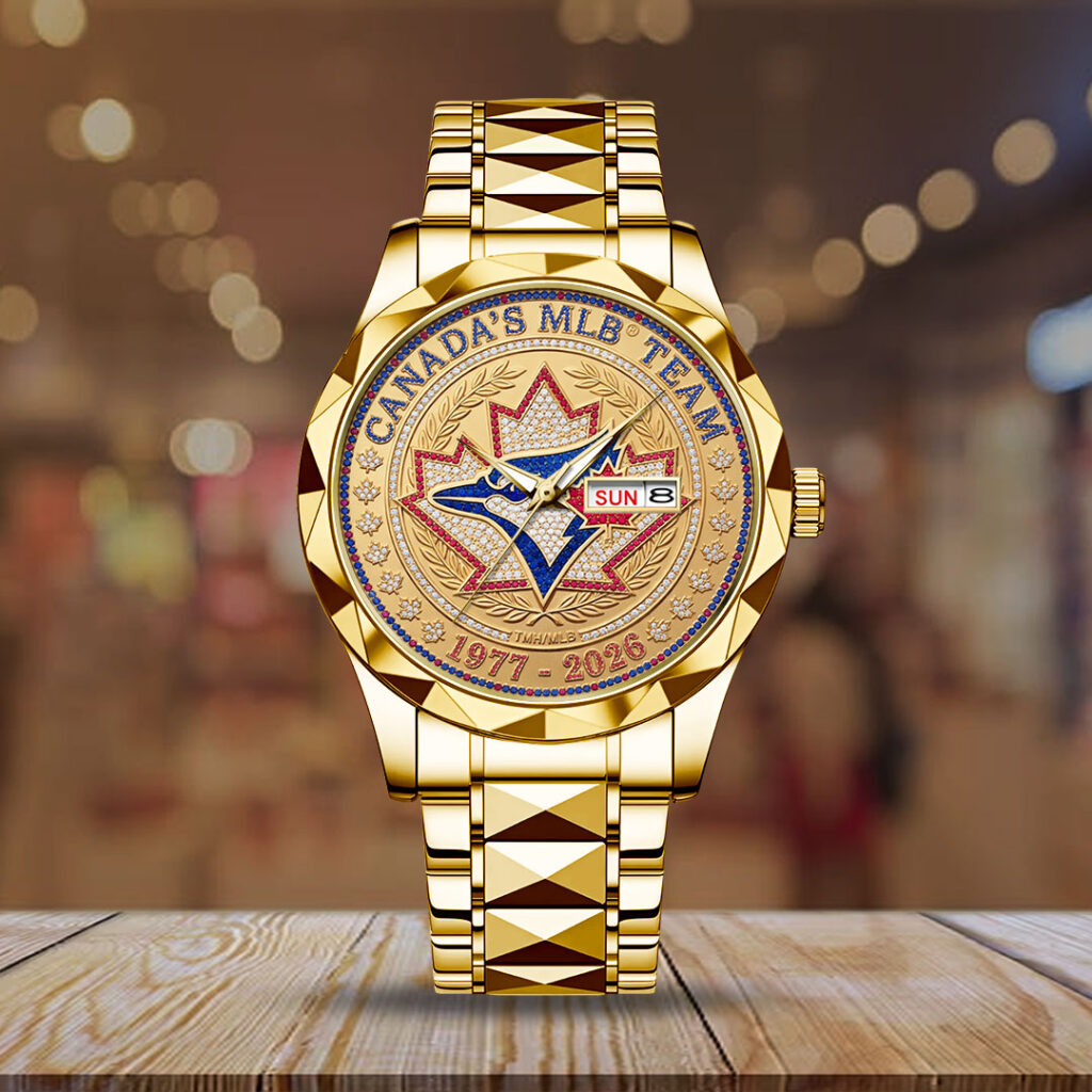 Toronto Blue Jays 50th Seasons Alloy Luxury Quartz Watch - TMTHU4728