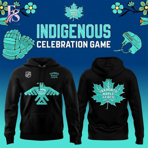 Toronto Maple Leafs Indigenous Celebration Game Hoodie