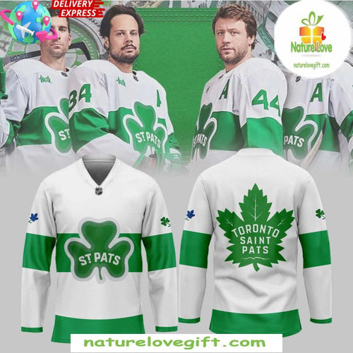 Toronto Maple Leafs St Patrick’s Day 2026 Hockey Jersey