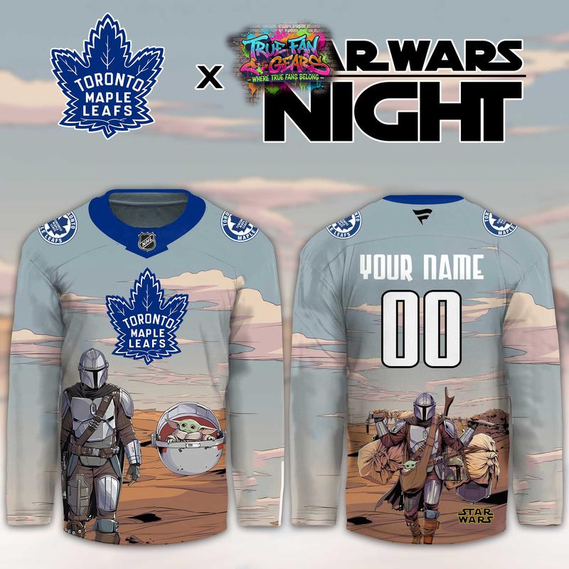 Toronto Maple Leafs Star Wars Night 2026 Limited Personalized Hockey Jersey