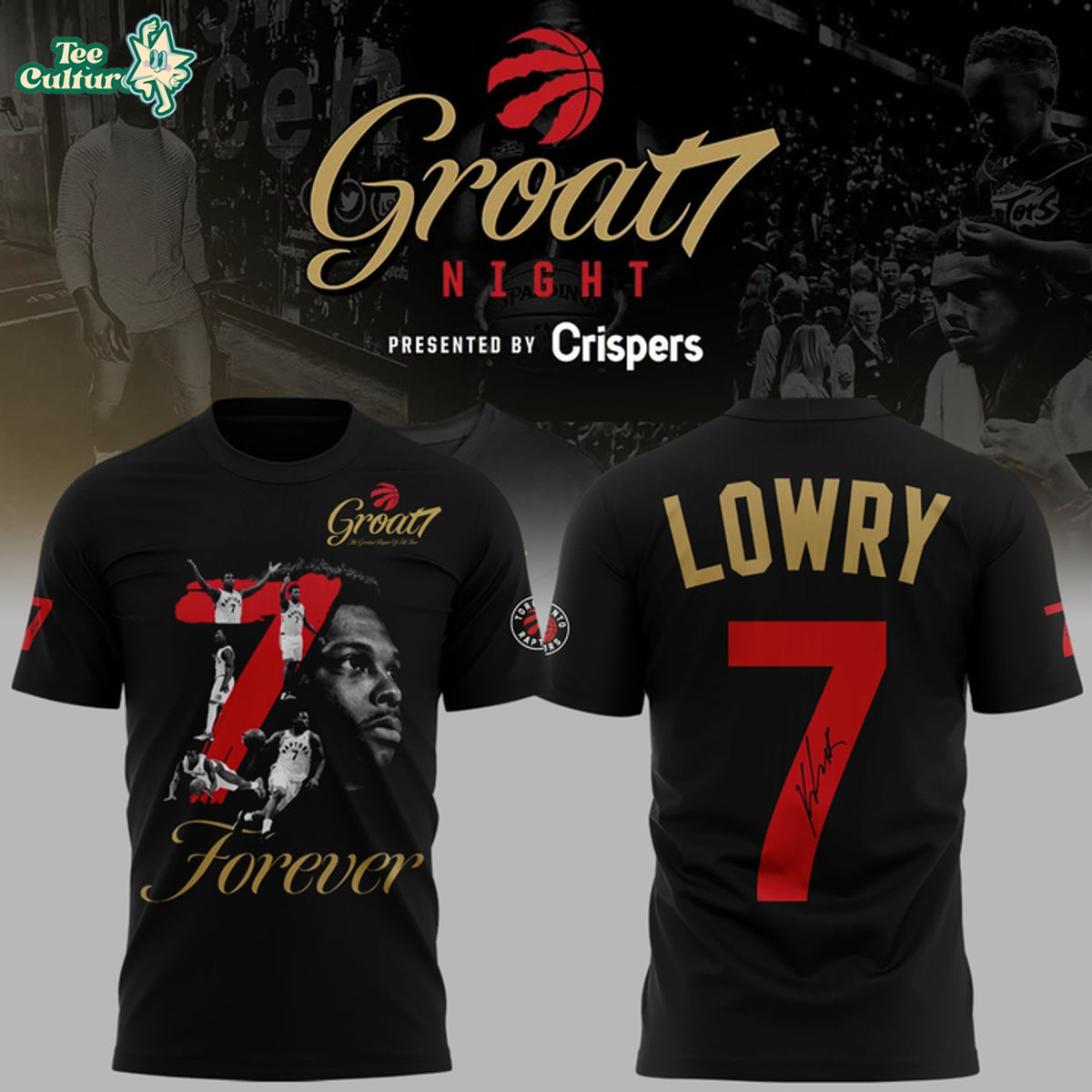 Toronto Raptors- Groat7 Night T-shirt