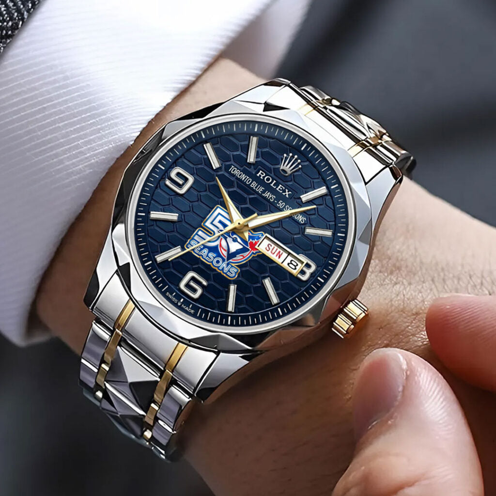 Toronto Blue Jays Alloy Luxury Quartz Watch - TMTHU3840