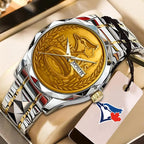 Toronto Blue Jays Alloy Luxury Quartz Watch - GNE4607