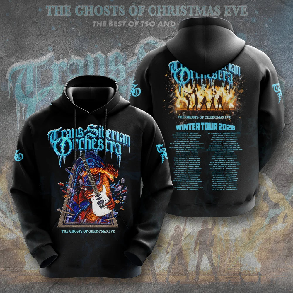 Trans-Siberian Orchestra 30th Anniversary Tour 2026 3D Apparel – GNE8550