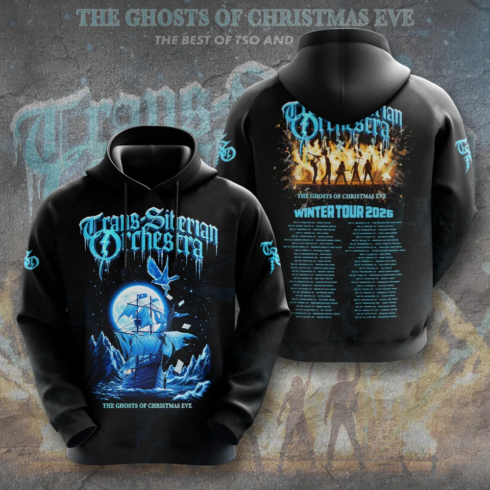 Trans-Siberian Orchestra 30th Anniversary Tour 2026 3D Apparel – GNE8719