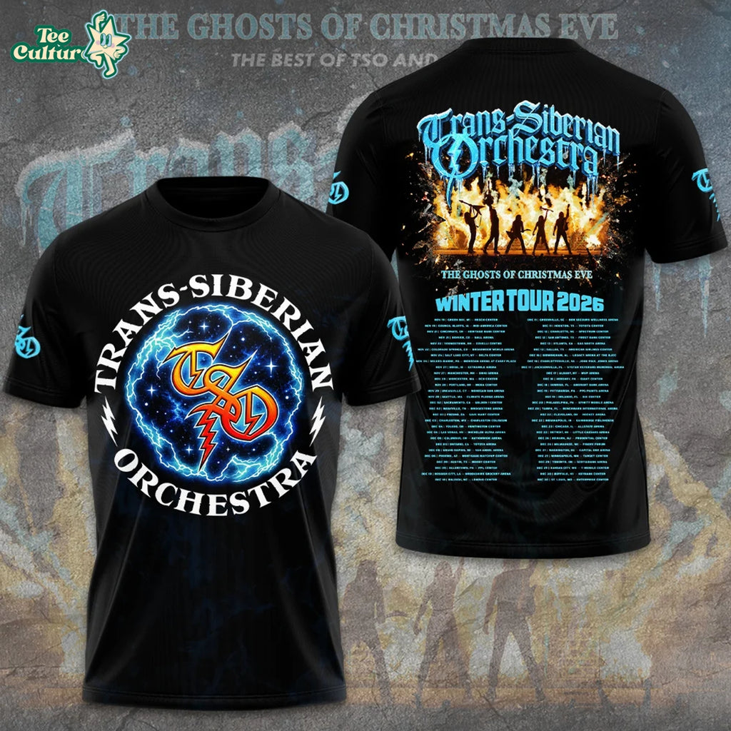 Trans-Siberian Orchestra 30th Anniversary Tour 2026 3D Apparel