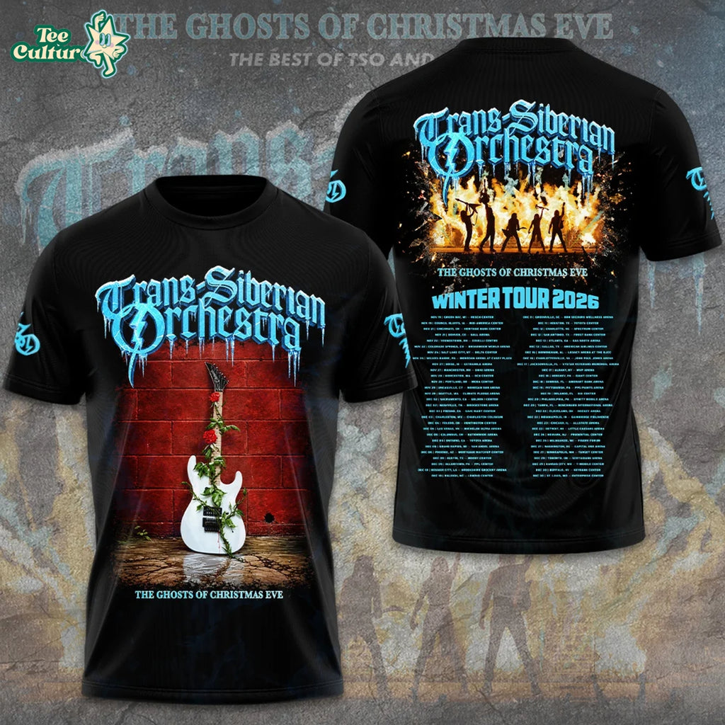 Trans-siberian Orchestra 30th Anniversary Tour 2026 3D Apparel