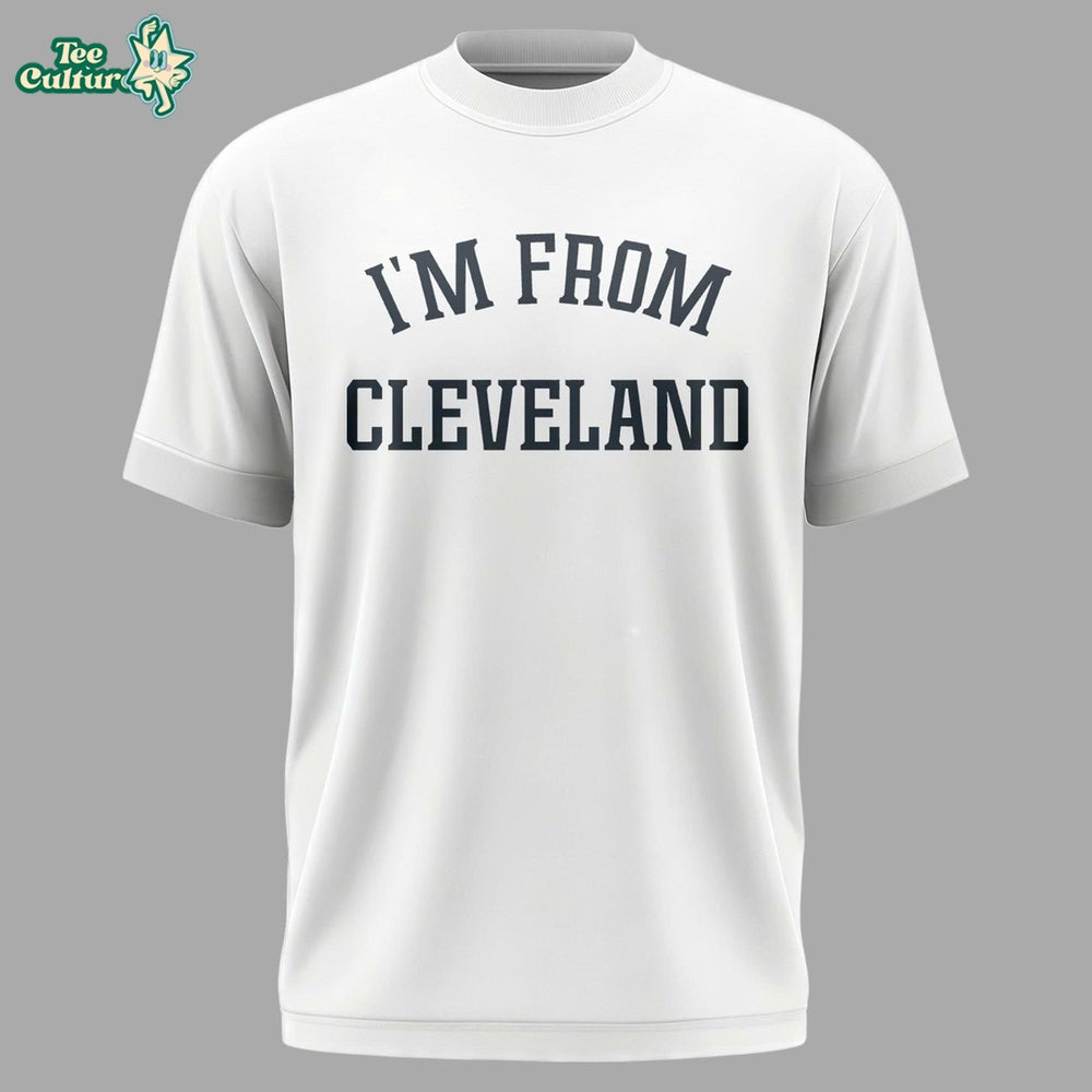 Travis Kelce Cleveland Guardians ‘I’m From Cleveland’ Shirt