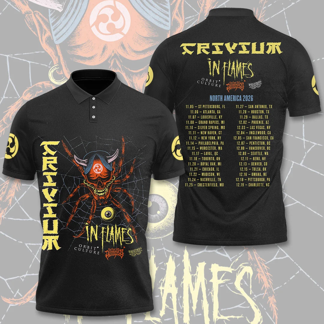 Trivium Tour 2026 3D Apparel – TANTN24957