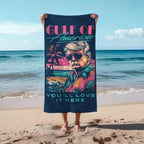 Trump Gulf Of America You’ll Love It Here Beach Towel