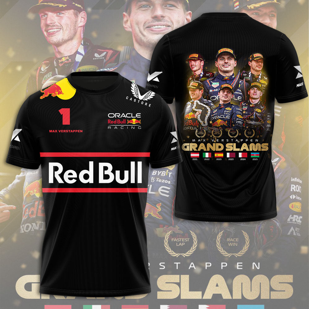 Red Bull Racing x Max Verstappen 3D Apparel – GNE4474