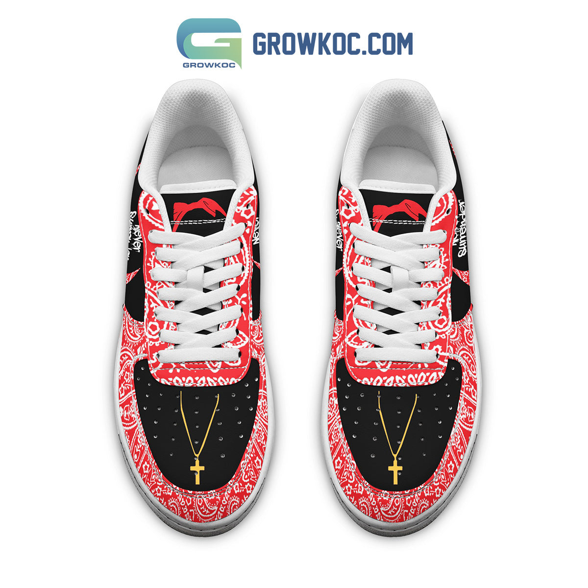 Tupac Shakur Never Surrender Air Force 1 Shoes