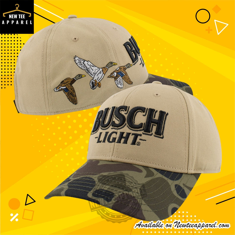 Tyler Bertuzzi Busch Light Duck Hunting Camo Brim Adjustable Hat