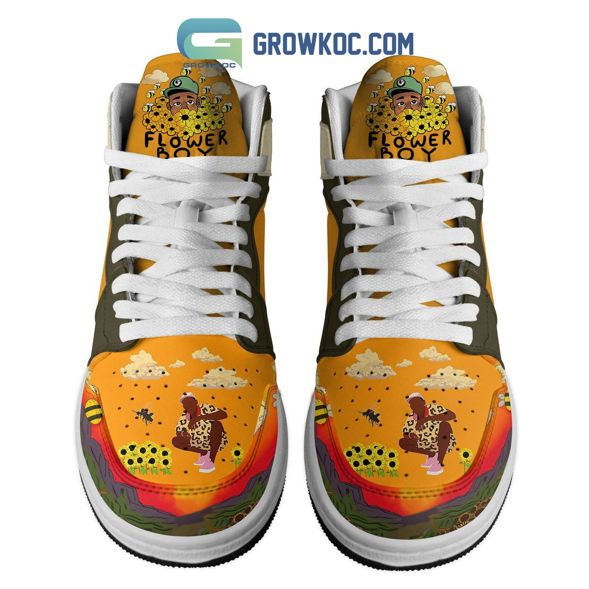 Tyler The Creator Fan Air Jordan 1 Shoes