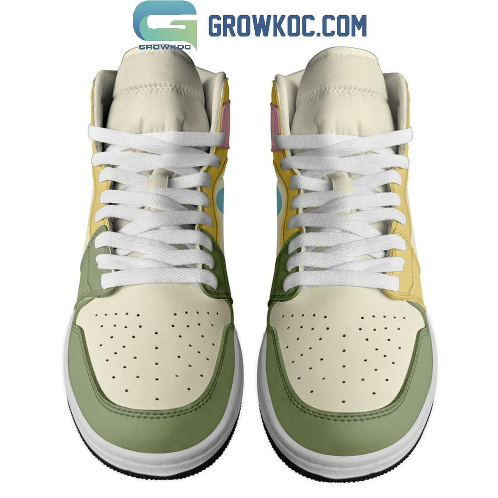 Tyler The Creator Pastel Design Air Jordan 1 Shoes