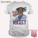 Tyrese Maxey Philadelphia 76ers Caricature Chibi T Shirt