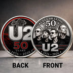 U2 Band 50th Anniversary Commemorative Coin – TANTN25025