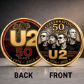 U2 Band 50th Anniversary Commemorative Coin – TANTN25025