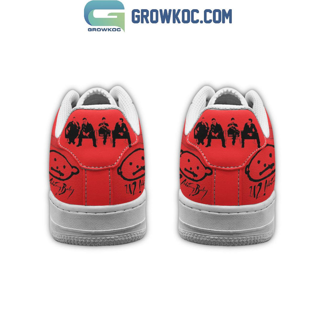 U2 The Joshua Tree Fan Air Force 1 Shoes