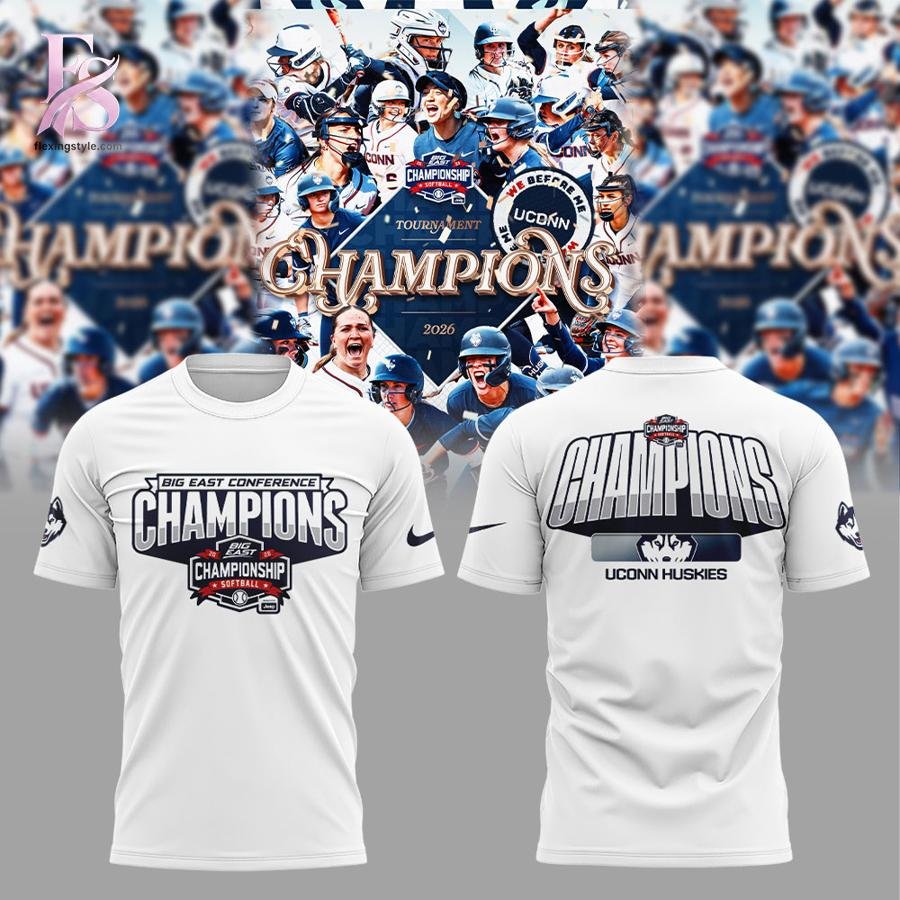 UConn Huskies softball BACK-TO-BACK TOURNAMENT CHAMPIONS Shirt
