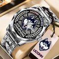 UConn Huskies Women’s Basketball 2026 Big East Champions Alloy Luxury Quartz Watch - GNE5398
