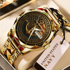 US Navy Alloy Luxury Quartz Watch - TMTHU 291