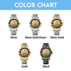 US Marine Corps Alloy Luxury Quartz Watch - MAITM 12146
