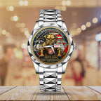 US Marine Corps Alloy Luxury Quartz Watch - MAITM 12474
