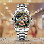 US Marine Corps Alloy Luxury Quartz Watch - MAITM12594